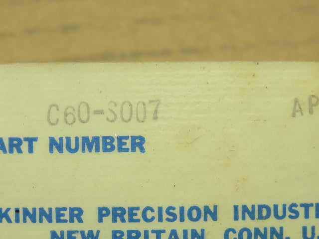 Honeywell Skinner C60-S007 Solenoid Valve Repair Rebuild Kit Lot of 3