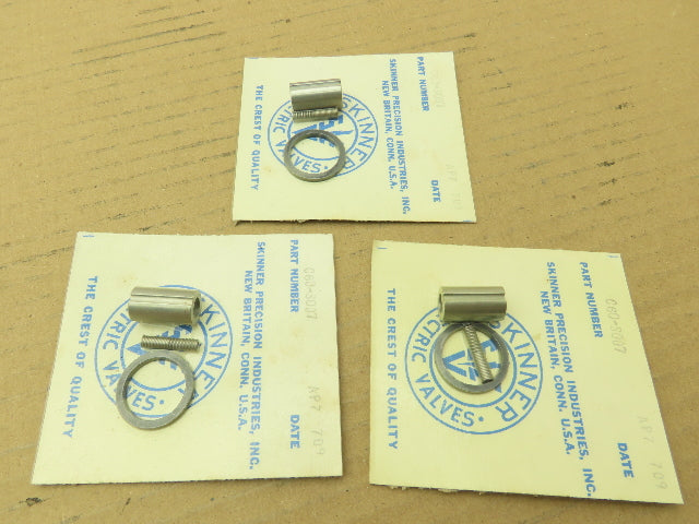 Honeywell Skinner C60-S007 Solenoid Valve Repair Rebuild Kit Lot of 3