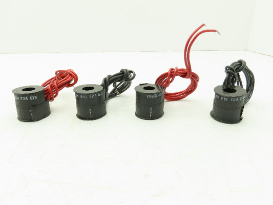 Honeywell Skinner V5 631 F24 Valve Solenoid Coil 1/2" ID 120V 60Hz Lot of 4