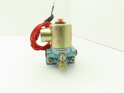 Honeywell Skinner S3RRJAL3 Solenoid Valve 5-Way 3 Pos 120V 150 PSI 3/8" NPT