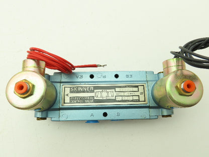Honeywell Skinner S3RRJAL3 Solenoid Valve 5-Way 3 Pos 120V 150 PSI 3/8" NPT