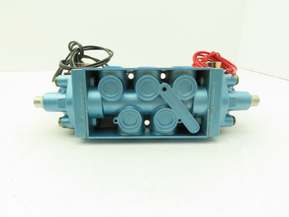 Honeywell Skinner S3FFHAL3 Solenoid Valve 5-Way 3 Pos 24VDC 150 PSI 3/8" NPT