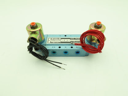 Honeywell Skinner S3RRJBL2 Solenoid Valve 5-Way 3 Pos 120V 150 PSI 1/4" NPT