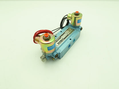 Honeywell Skinner S3RRJBL2 Solenoid Valve 5-Way 3 Pos 120V 150 PSI 1/4" NPT
