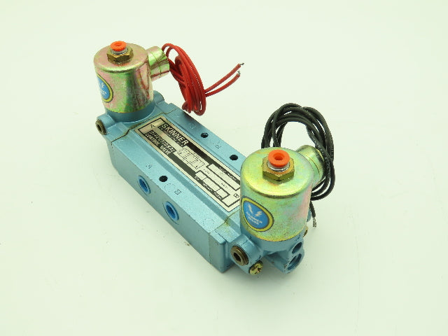 Honeywell Skinner S3SSJBL2 Solenoid Valve 5-Way 3 Pos 120V 150 PSI 1/4" NPT