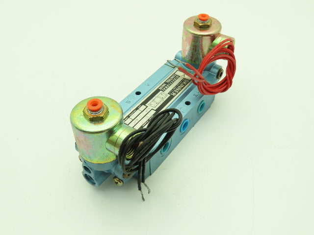 Honeywell Skinner S3SSJBL2 Solenoid Valve 5-Way 3 Pos 120V 150 PSI 1/4" NPT