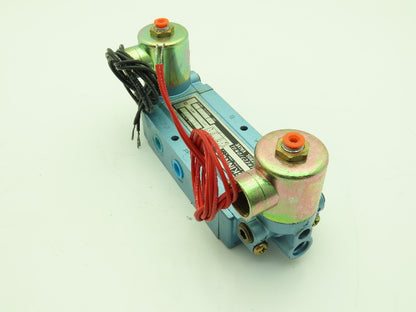 Honeywell Skinner S3SSJBL2 Solenoid Valve 5-Way 3 Pos 120V 150 PSI 1/4" NPT