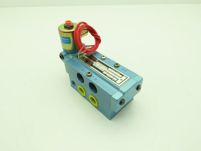 Honeywell Skinner S3R0ADL4 Solenoid Valve 5-Way 2 Pos 120V 150 PSI 1/2" NPT