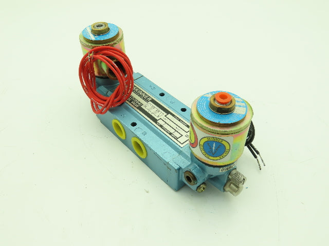 Honeywell Skinner 53FFGAL4 Solenoid Valve 5-Way 3 Pos 120V 150 PSI 1/2" NPT