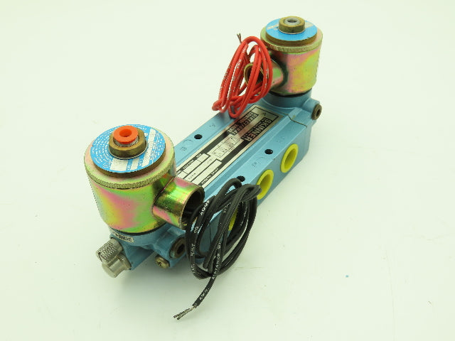Honeywell Skinner 53FFGAL4 Solenoid Valve 5-Way 3 Pos 120V 150 PSI 1/2" NPT