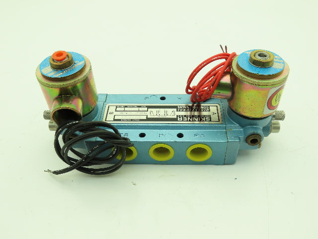 Honeywell Skinner 53FFGAL4 Solenoid Valve 5-Way 3 Pos 120V 150 PSI 1/2" NPT