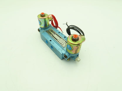 Honeywell Skinner S3RRGAL2 Solenoid Valve 5-Way 3 Pos 120V 150 PSI 1/4" NPT