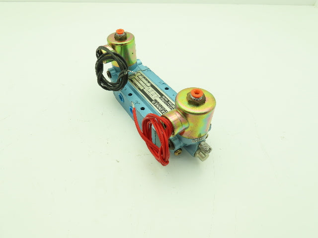 Honeywell Skinner S3RRGAL2 Solenoid Valve 5-Way 3 Pos 120V 150 PSI 1/4" NPT