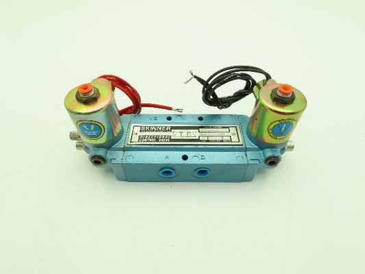 Honeywell Skinner S3RRGAL2 Solenoid Valve 5-Way 3 Pos 120V 150 PSI 1/4" NPT