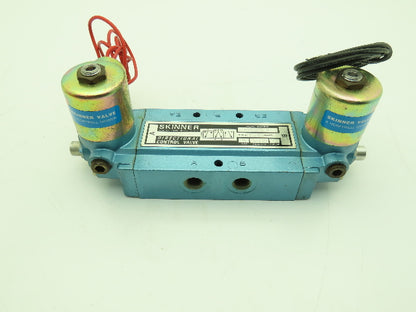 Honeywell Skinner S3SSHBL2 Solenoid Valve 5-Way 2 Pos 120V 150 PSI 1/4" NPT