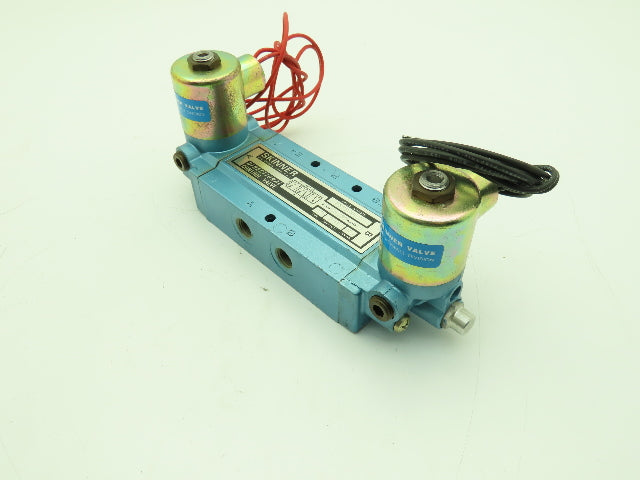 Honeywell Skinner S3SSHBL2 Solenoid Valve 5-Way 2 Pos 120V 150 PSI 1/4" NPT