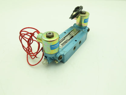 Honeywell Skinner S3SSHBL2 Solenoid Valve 5-Way 2 Pos 120V 150 PSI 1/4" NPT