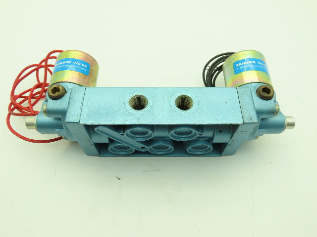 Honeywell Skinner S3SSHBL2 Solenoid Valve 5-Way 2 Pos 120V 150 PSI 1/4" NPT