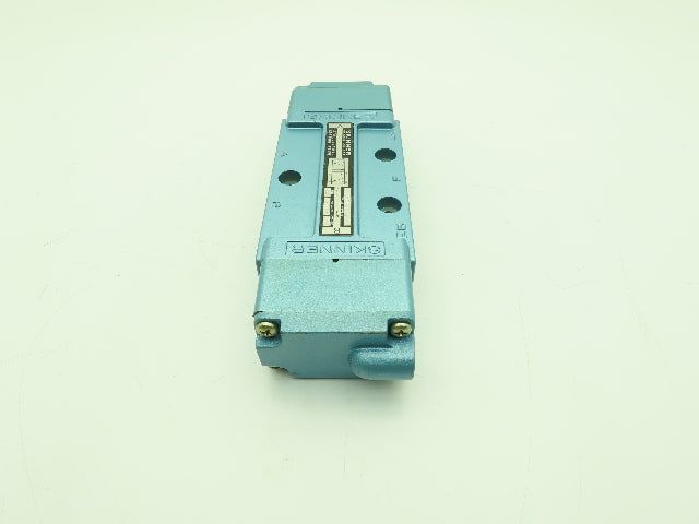 Skinner S4AACBX4 Pneumatic Directional Control Valve 5-Way 2 Pos 150PSI 1/2" NPT