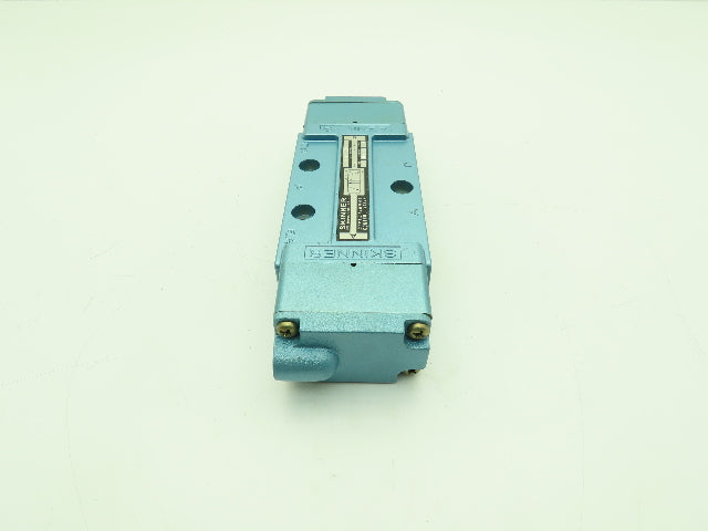 Skinner S4AACBX4 Pneumatic Directional Control Valve 5-Way 2 Pos 150PSI 1/2" NPT