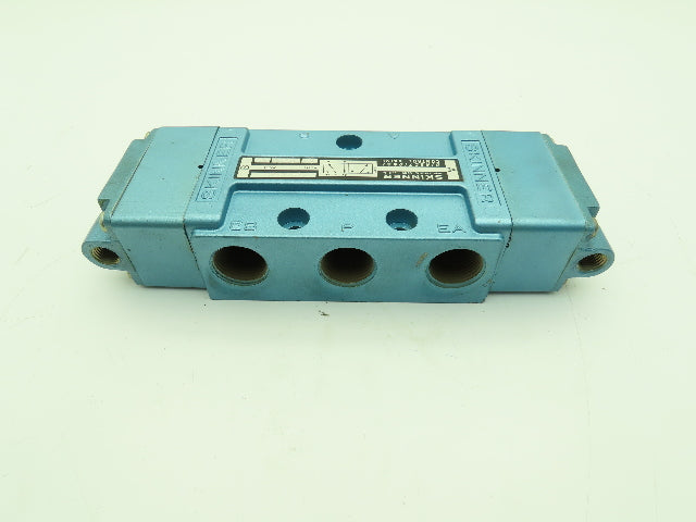 Skinner S4AACBX5 Pneumatic Directional Control Valve 5-Way 2 Pos 150PSI 3/4" NPT