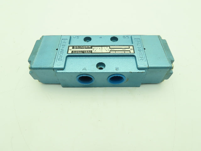 Skinner S4AACBX5 Pneumatic Directional Control Valve 5-Way 2 Pos 150PSI 3/4" NPT
