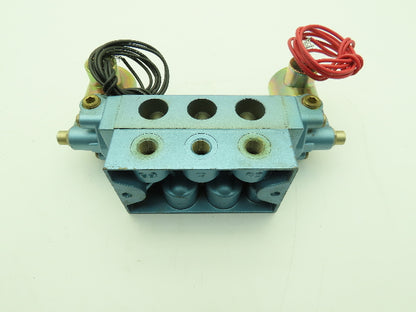Skinner S3SSJDL2 Directional Control Valve 5-Way 3 Pos 120V 1/4" NPT