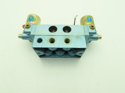 Skinner S3SSJDL2 Directional Control Valve 5-Way 3 Pos 120V 1/4" NPT