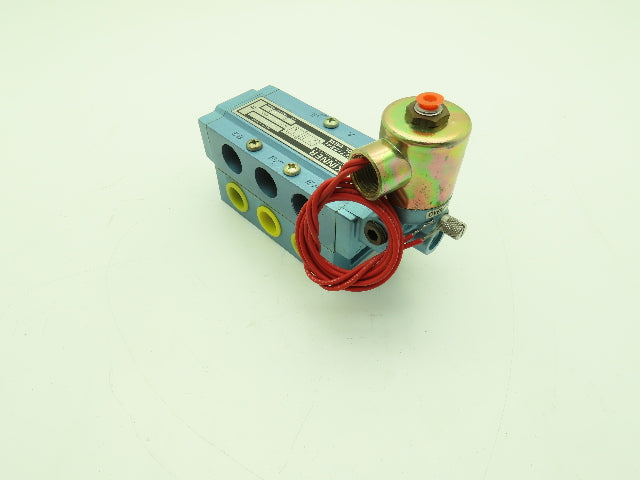 Skinner S3R0AEL4 Directional Control Valve 5-Way 2 Pos 120V 150PSI 1/2" NPT