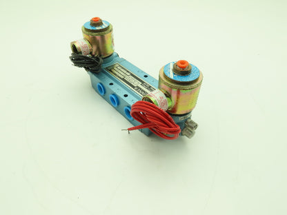 Skinner S3FFHAL3 Directional Control Valve 5-Way 3 Pos 24VDC 150 PSI 3/8" NPT