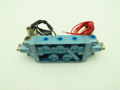 Skinner S3RRHBL2 Directional Control Valve 5-Way 2 Pos 120V 150PSI 1/4" NPT