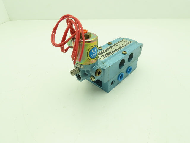 Skinner S3R0ADL3 Solenoid Directional Control Valve 5-Way 2 Pos 150PSI 3/8" NPT