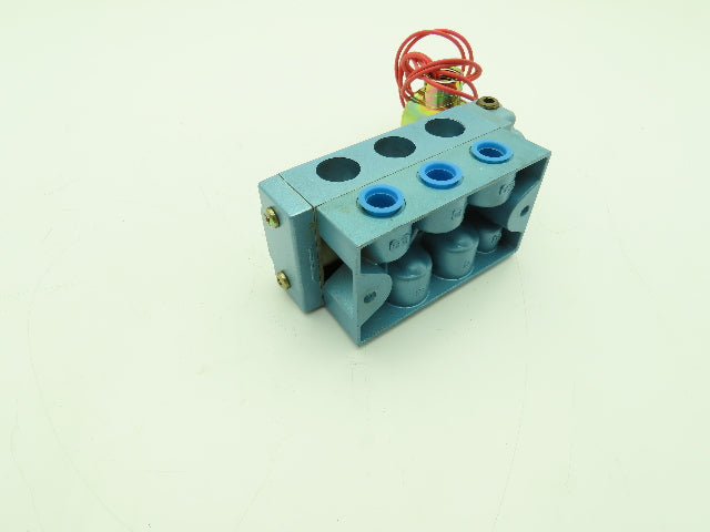 Skinner S3R0ADL3 Solenoid Directional Control Valve 5-Way 2 Pos 150PSI 3/8" NPT