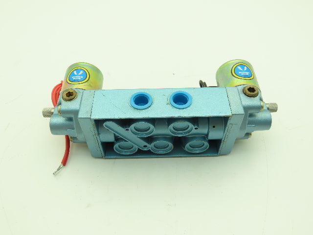 Skinner S3RRJBL3 Directional Control Valve 5-Way 3 Pos 120V 150PSI 3/8" NPT