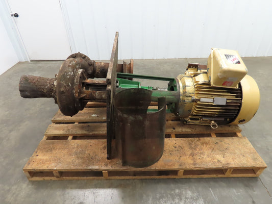 Crane Deming 5564 Size 6X6X12 Vertical Process Pump 110 ft Head 1250 gpm 50 hp