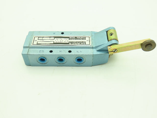 Skinner S3J0ACX2 Pneumatic Air Limit Switch Valve 5-Way 2 Pos 150PSI 1/4" NPT