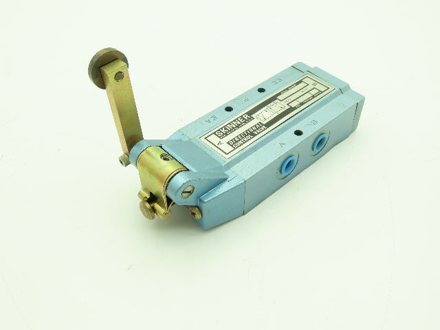 Skinner S3J0ACX2 Pneumatic Air Limit Switch Valve 5-Way 2 Pos 150PSI 1/4" NPT