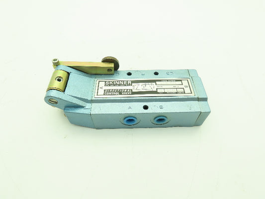 Skinner S3J0ACX2 Pneumatic Air Limit Switch Valve 5-Way 2 Pos 150PSI 1/4" NPT