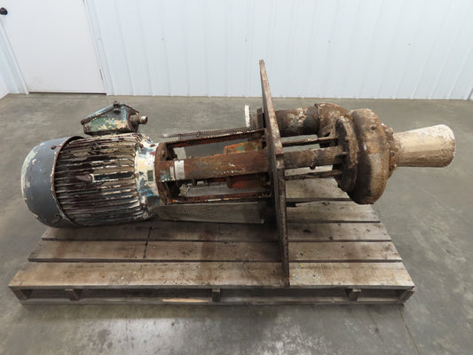 Crane Deming 5564 Size 6X6X12 Vertical Process Pump 110 ft Head 1250 gpm 60 hp