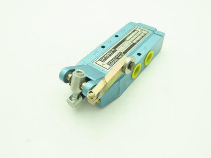 Skinner S3J0ACX4 Pneumatic Air Limit Switch Valve 5-Way 2 Pos 150PSI 1/2" NPT