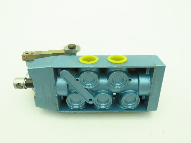 Skinner S3J0ACX4 Pneumatic Air Limit Switch Valve 5-Way 2 Pos 150PSI 1/2" NPT