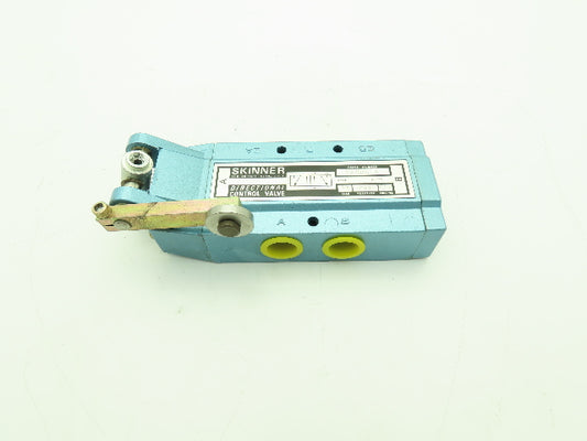 Skinner S3J0ACX4 Pneumatic Air Limit Switch Valve 5-Way 2 Pos 150PSI 1/2" NPT