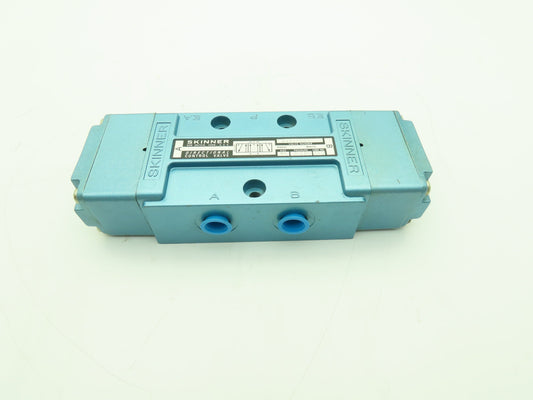 Skinner S4AAGBX3 Pneumatic Directional Control Valve 5-Way 2 Pos 150PSI 1/2" NPT