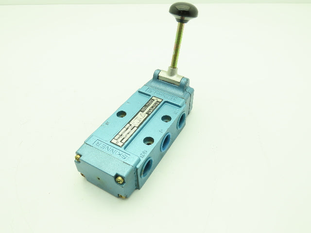 Skinner S4LOBCX5 Manual Directional Control Valve 5-Way 2 Pos 150PSI 3/4" NPT