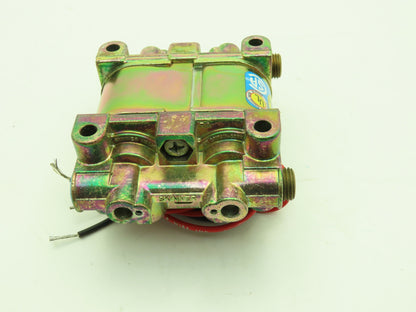 Honeywell Skinner V935LEP2150 Solenoid Valve 4-Way NO/NC 120V 150 PSI 1/4" NPT