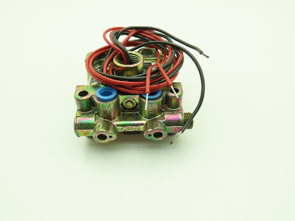 Honeywell Skinner V933DX19 Solenoid Valve 4-Way NC 120V 50 PSI 1/4" NPT