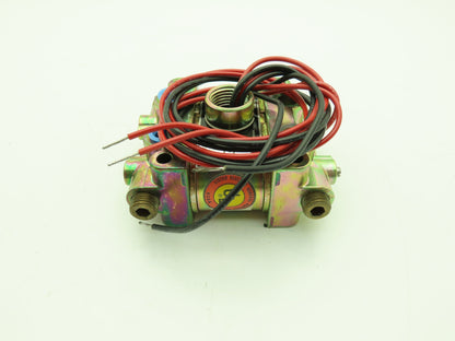 Honeywell Skinner V933DX19 Solenoid Valve 4-Way NC 120V 50 PSI 1/4" NPT