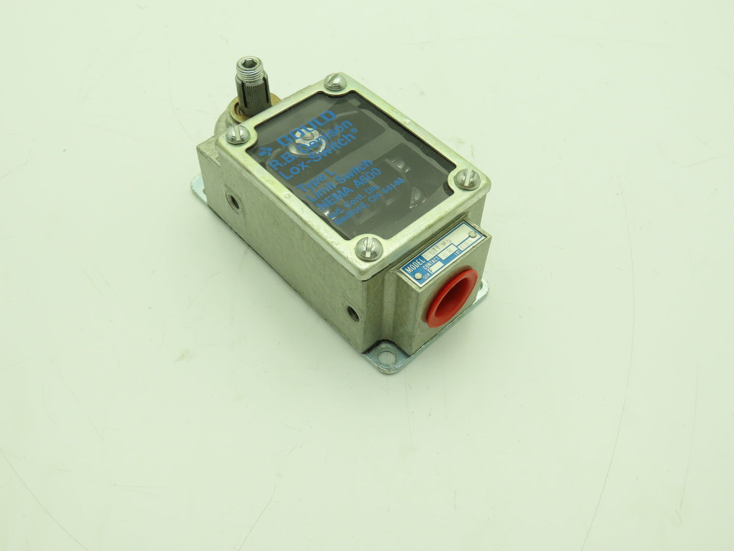 Gould L511WS R.B. Denison Lox-Switch Limit Switch NEMA A600 Type L