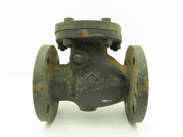 Stockham 2-1/2" Steel Flanged Swing Check Valve 125S 200 WOG