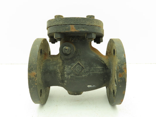 Stockham 2-1/2" Steel Flanged Swing Check Valve 125S 200 WOG